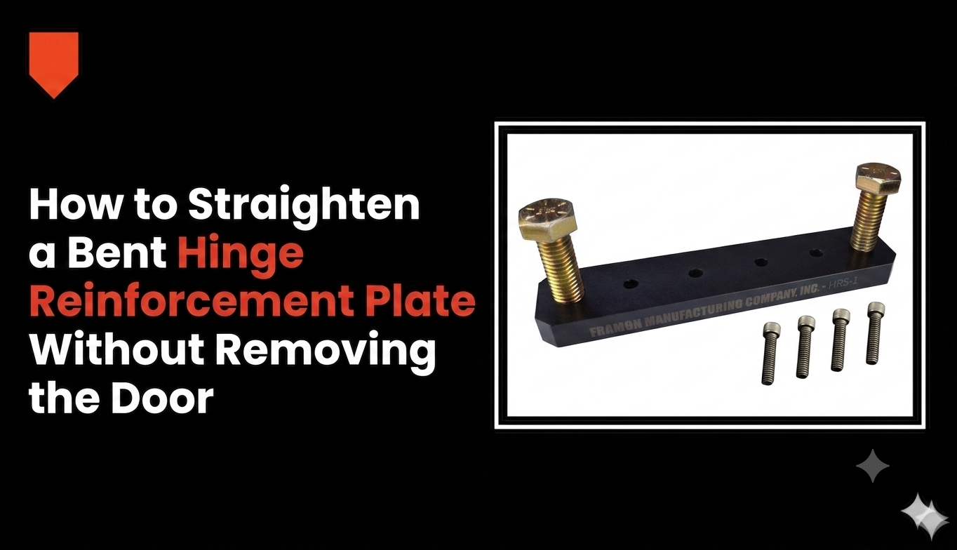Hinge reinforcement plate