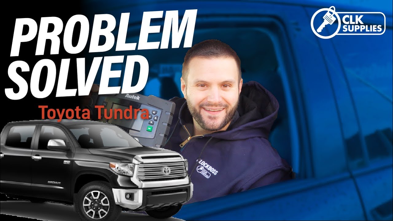 Key Programming | 2017 Toyota Tundra Gets A Remote Key W Autek IKey820