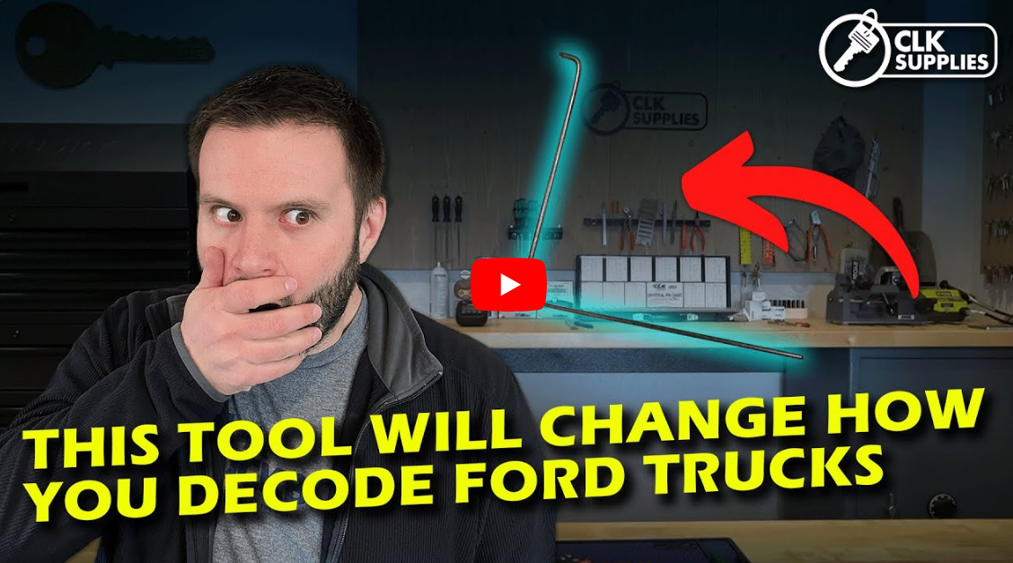 New Ford Ignition Face Removal Tool for Easy Decoding