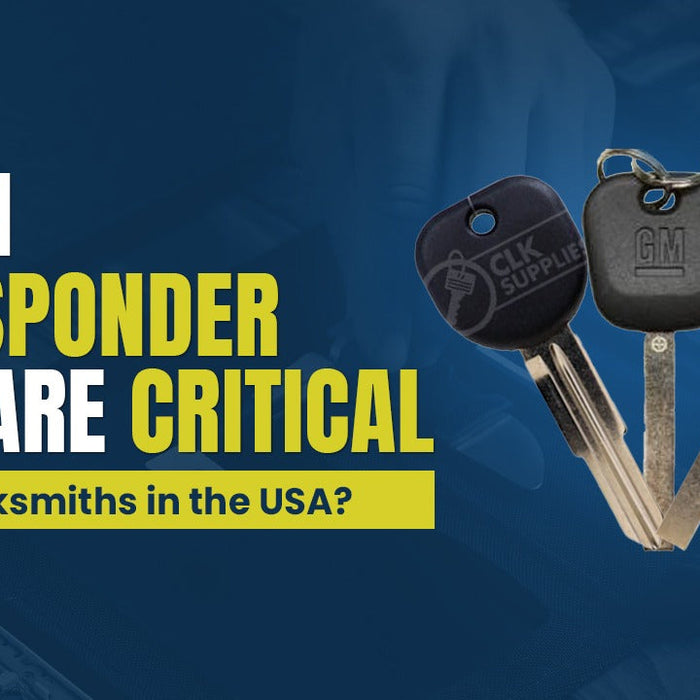 Which Transponder Keys Are Critical for Locksmiths in the USA?