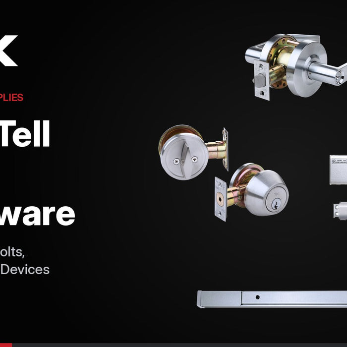 New at CLK Supplies: Tell MFG Commercial Hardware and Where It Fits on Your Jobs