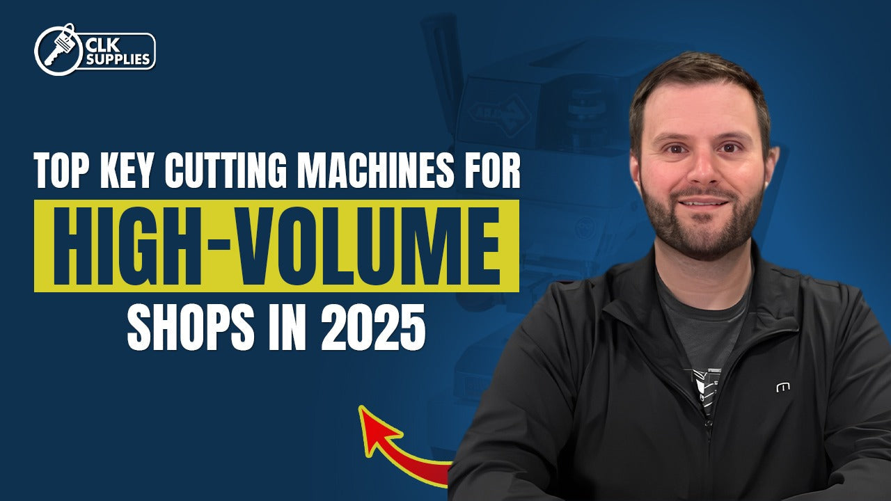 Top Key Cutting Machines for High-Volume Shops in 2025
