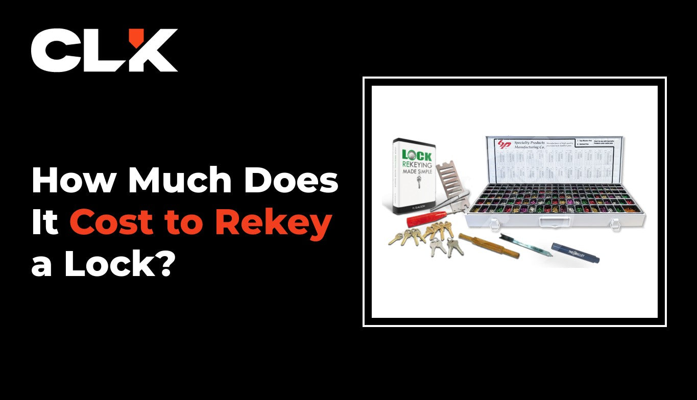 How Much Does It Cost to Rekey a Lock?