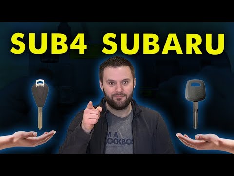 SUB4 Subaru Transponder Key | Everything You Want to Know