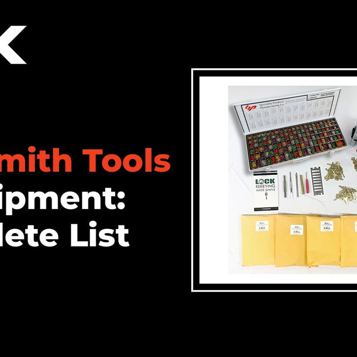 What Equipment Do You Need to Become a Locksmith?