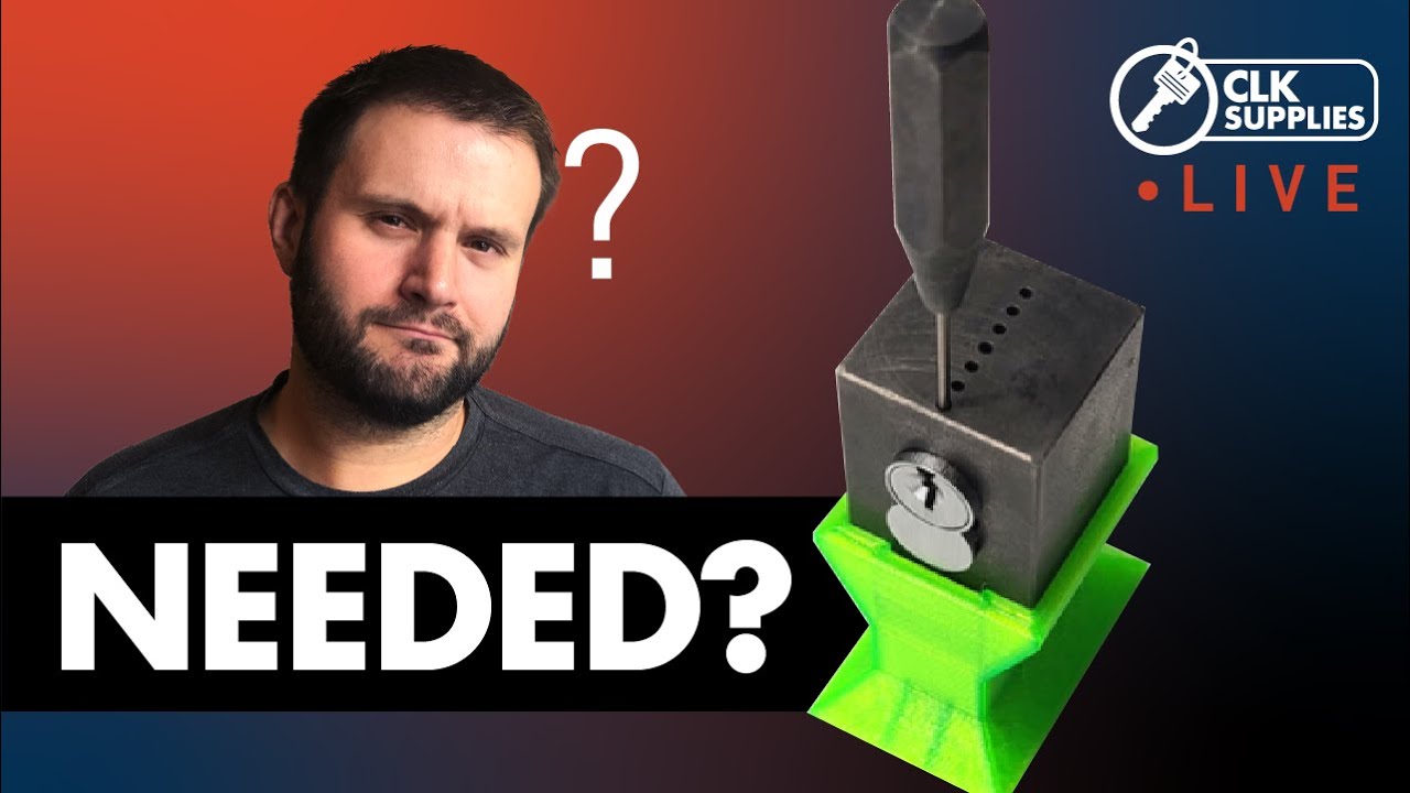 3D Printed SFIC Locksmith Tool! #Lockboss Live Show + Giveaway