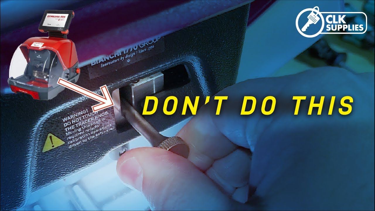 Key Cutting Machine | Locksmiths Commonly Make This Mistake on The Gymkana 994