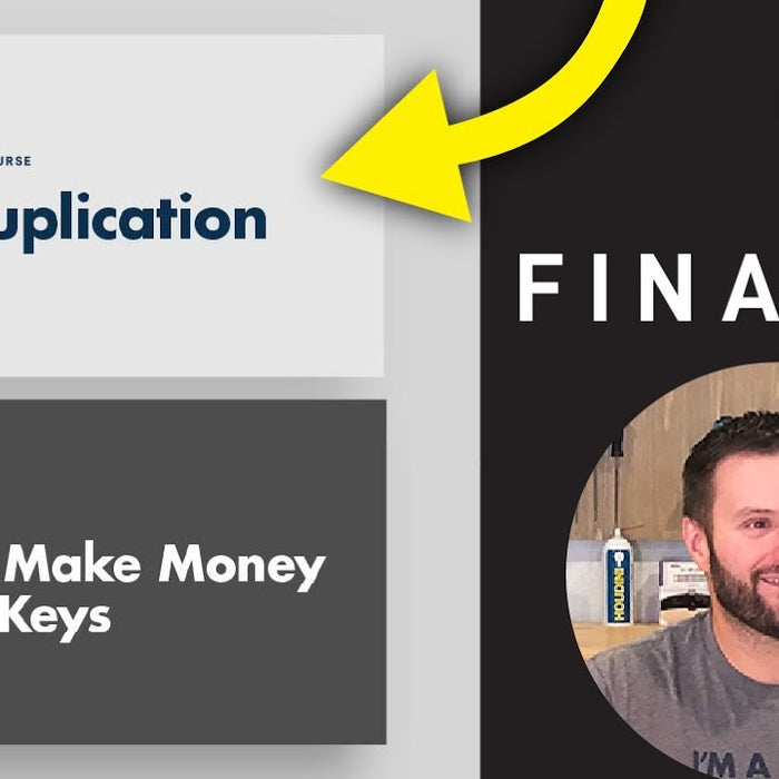 How to Duplicate Keys & Make Money - New Online Course
