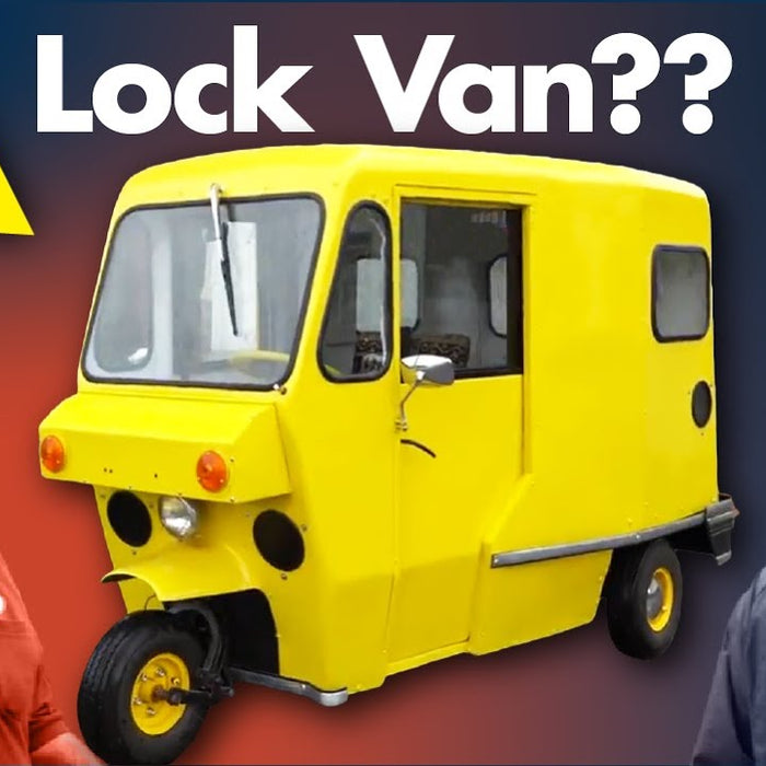 CRAZY 3-Wheel Locksmithing Van Build