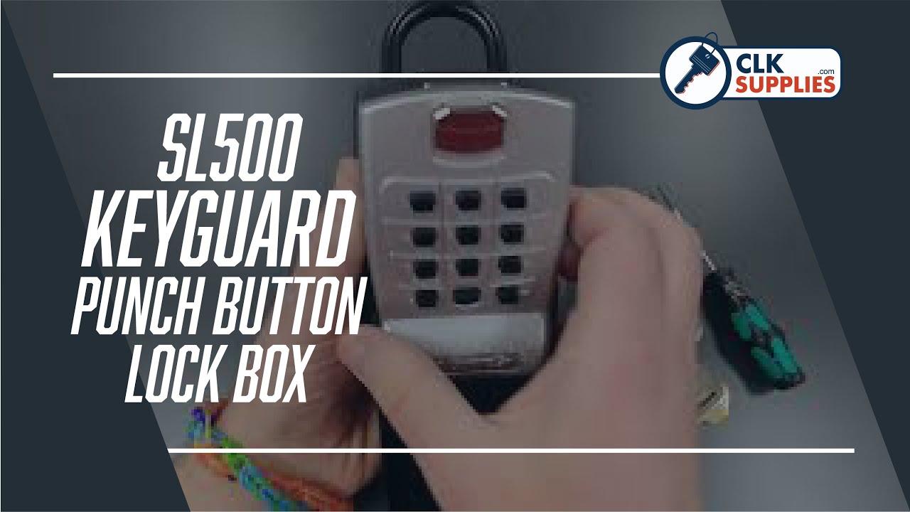 The SL-500 KeyGuard Pro Punch Button Key Box