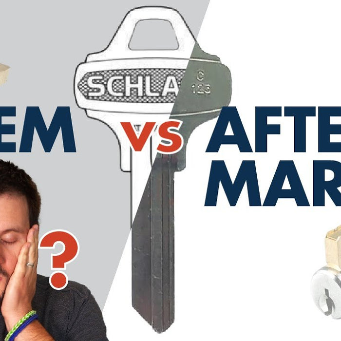 Locksmithing 101 - OEM vs Aftermarket Schlage Everest Keys &amp; Cylinders