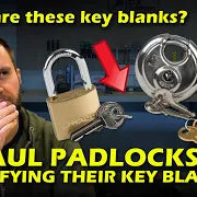 U-Haul Padlocks: Key Blanks Identified and Tested