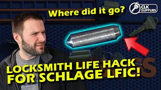 Schlage LFIC - Missing Control Pin? How to make QUICKLY