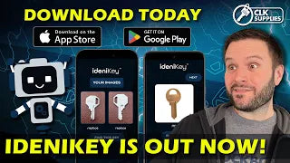 ideniKey -The App that identifies Key Blanks is Here! Download NOW on Apple & Google Play!