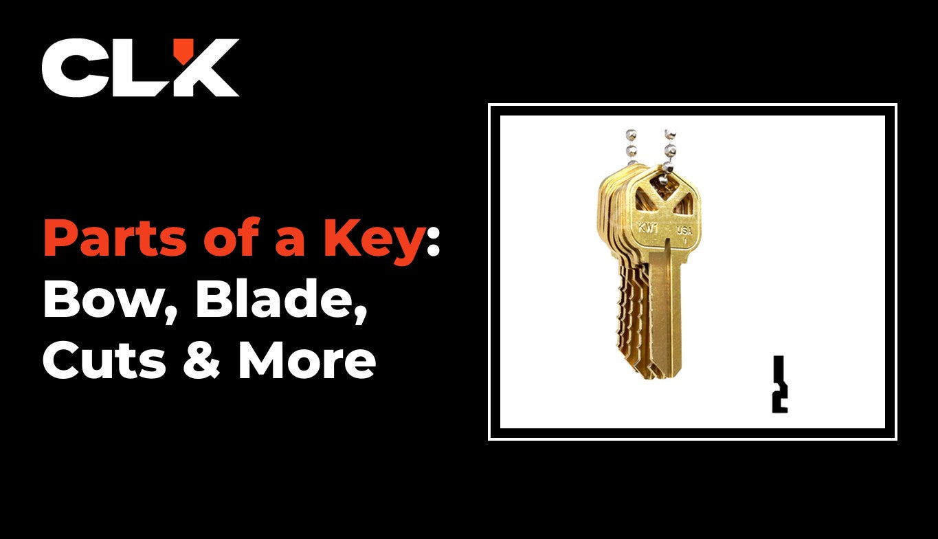 Parts of a Key: Bow, Blade, Cuts and More