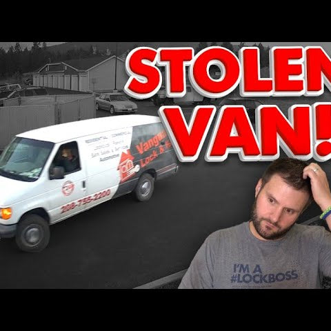 My locksmith van was stolen!