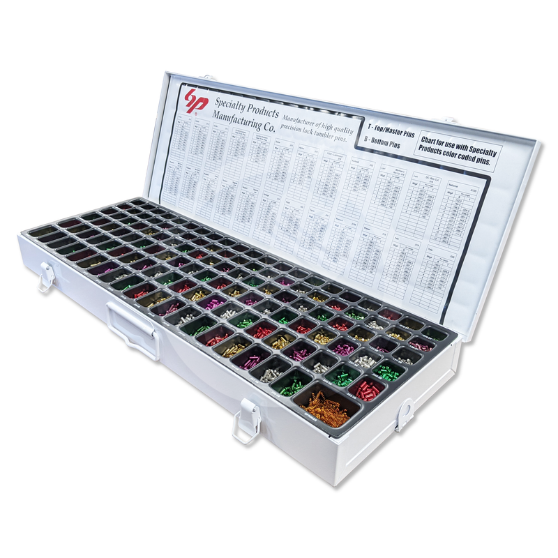 003 Universal Pinning Kit, Metal Box, Color-Coded Pins | Made in USA .003 Pinning Kit Specialty Products Mfg.