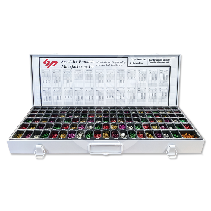 003 Universal Pinning Kit, Metal Box, Color-Coded Pins | Made in USA .003 Pinning Kit Specialty Products Mfg.