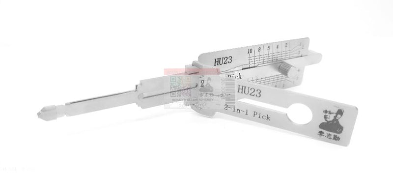 Original Lishi 2-1 Pick/Decoder for Classic Mercedes Benz HU23, MB18 2-in-1 Pick-Decoder Original Lishi