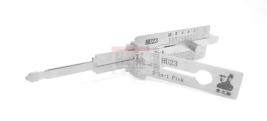 Original Lishi 2-1 Pick/Decoder for Classic Mercedes Benz HU23