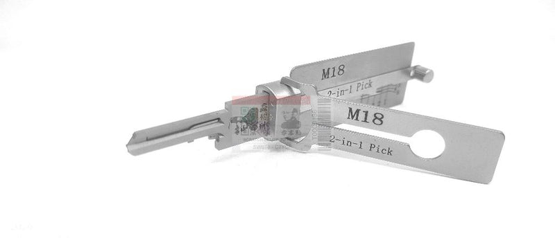 Original Lishi 2-1 Pick/Decoder for Master Lock M18, 1092-40 2-in-1 Pick-Decoder Original Lishi