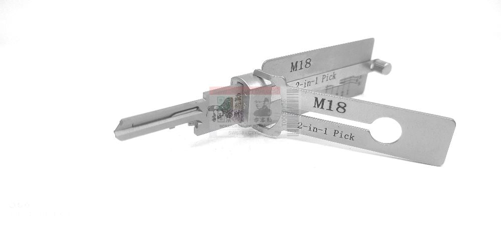Original Lishi 2-1 Pick/Decoder for Master Lock M18, 1092-40 2-in-1 Pick-Decoder Original Lishi