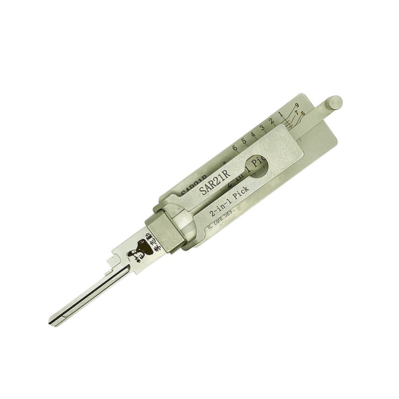 Original Lishi 2-1 Pick for Sargent LA Keyway SAR21R 2-in-1 Pick-Decoder Original Lishi