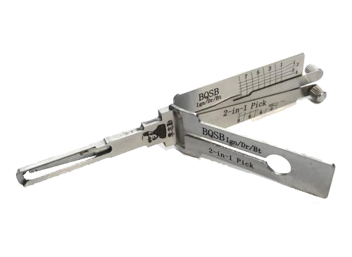 Original Lishi BQSB 2-in-1 Tool for Saab 2-in-1 Pick-Decoder Original Lishi