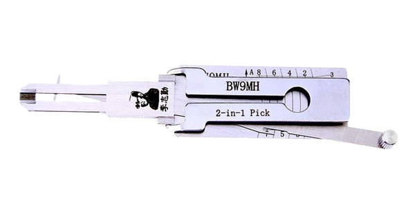 Original Lishi BW9MH 2-in-1 Tool for BMW Motorcycle 2-in-1 Pick-Decoder Original Lishi