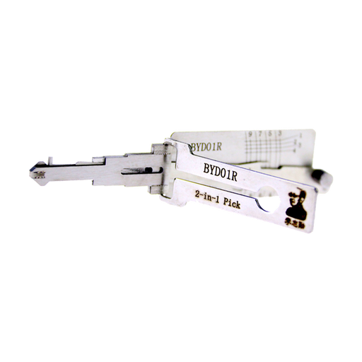 Original Lishi BYD01R 2-in-1 Reader Tool 2-in-1 Pick-Decoder Original Lishi
