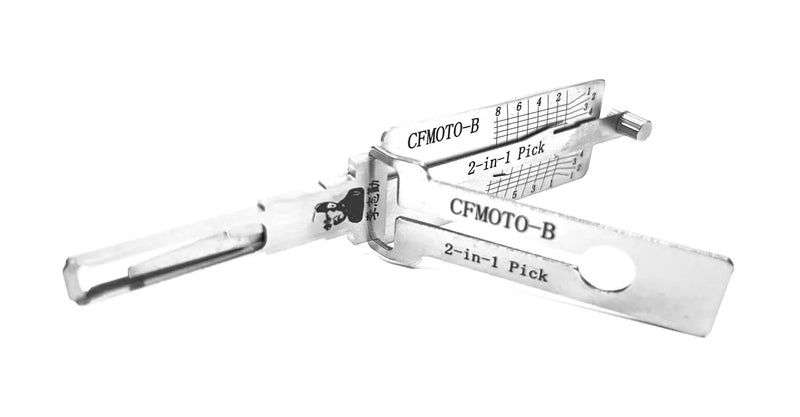 Original Lishi CFMOTO-B 2-in-1 Pick & Decoder for CFMoto 2-in-1 Pick-Decoder Original Lishi