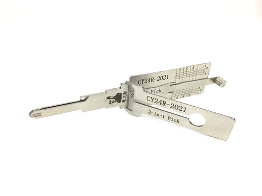 Original Lishi CY24R 2-1 Pick/Decoder for Jeep 2021 2-in-1 Pick-Decoder Original Lishi