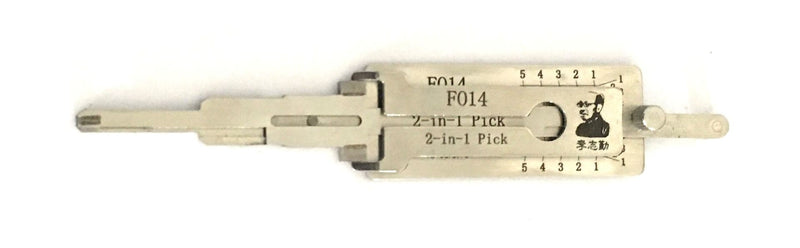 Original Lishi FO14/H50 2-1 Pick/Decoder 2-in-1 Pick-Decoder Original Lishi