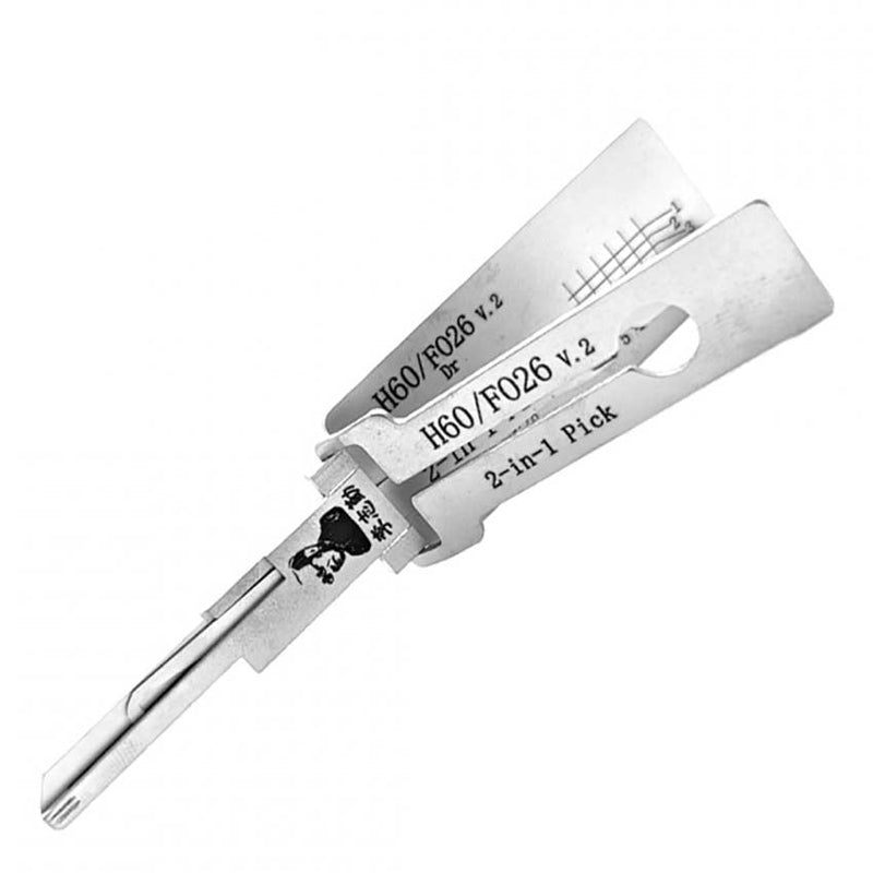 Original Lishi FO26/H60 2-1 Pick/Decoder 2-in-1 Pick-Decoder Original Lishi