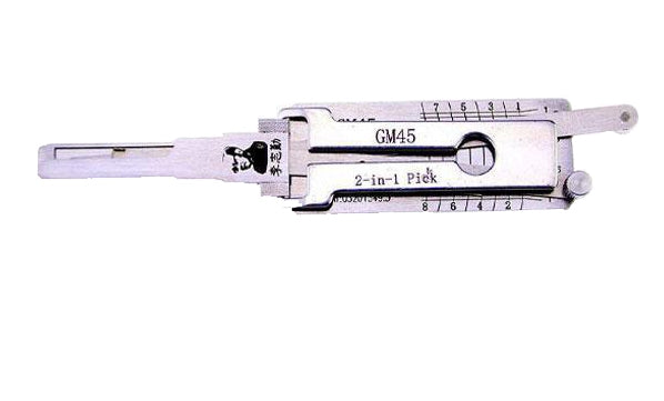 Original Lishi GM45 2-in-1 Tool 2-in-1 Pick-Decoder Original Lishi