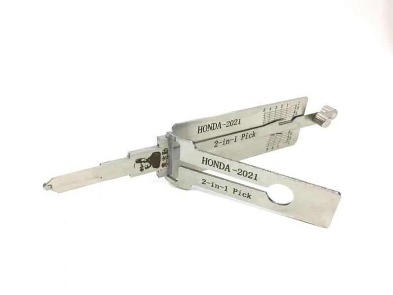 Original Lishi Honda 2021 2-in-1 Tool 2-in-1 Pick-Decoder Original Lishi