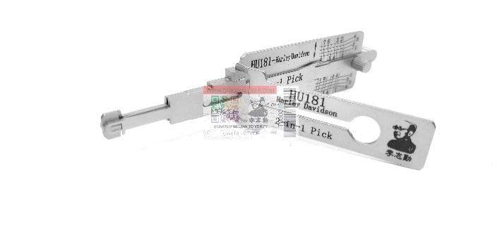 Original Lishi HU181 2-in-1 Tool for Harley Davidson Motorcycles 2-in-1 Pick-Decoder Original Lishi