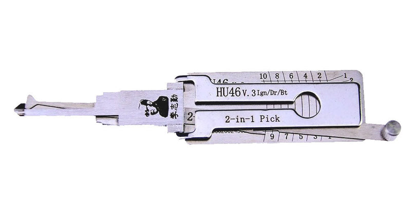 Original Lishi HU46 2-1 Pick/Decoder for GM Catera 2-in-1 Pick-Decoder Original Lishi