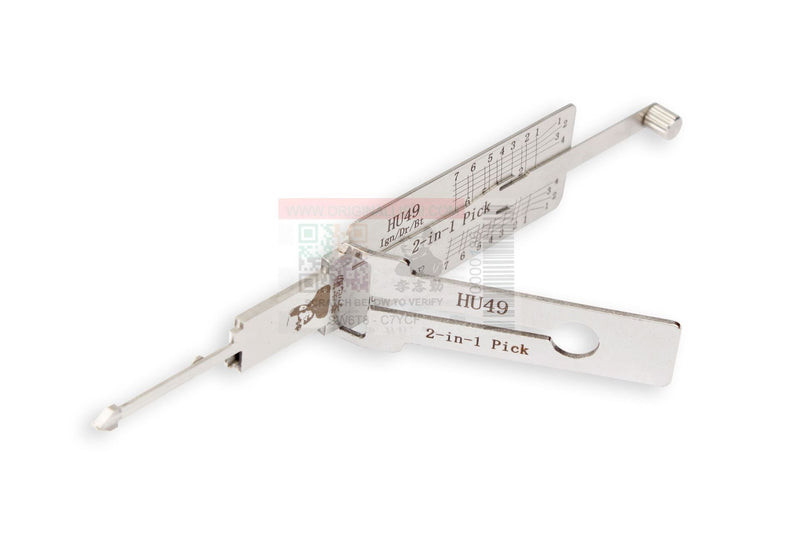 Original Lishi HU49 2-1 Pick/Decoder 2-in-1 Pick-Decoder Original Lishi