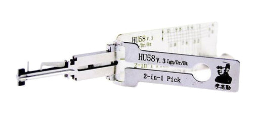 Original Lishi HU58 Twin Lifter 2-in-1 Pick/Decoder for BMW 2-in-1 Pick-Decoder Original Lishi
