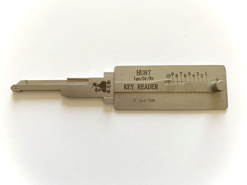 Original Lishi HU87/HU133/HU134 Key Reader for Suzuki 2-in-1 Pick-Decoder Original Lishi