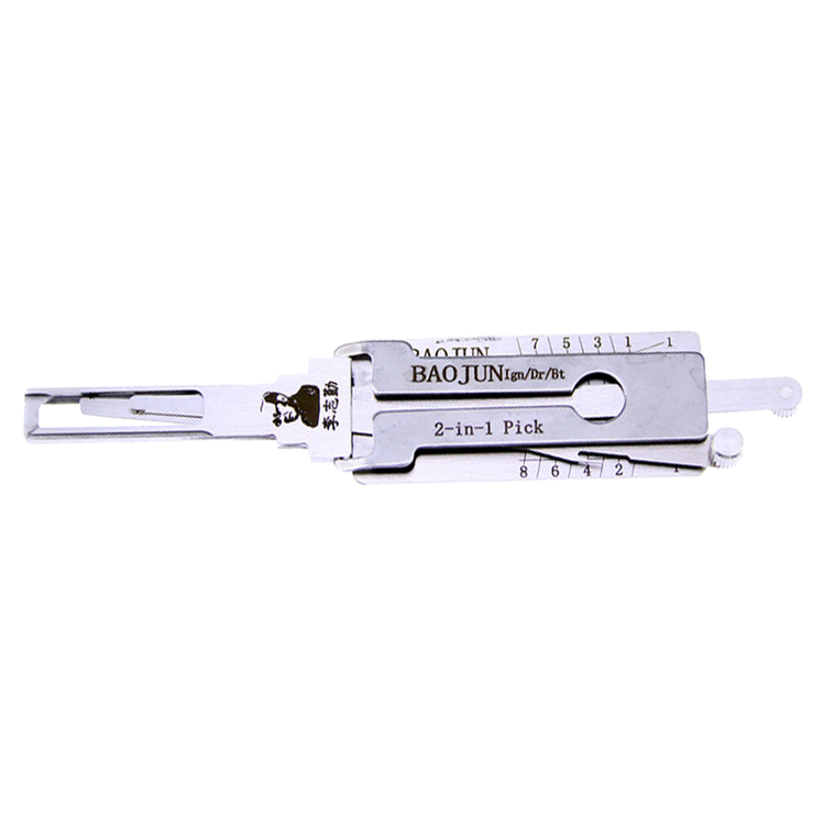 Original Lishi (IGN/DR/BT) 2-in-1 Tool for Baojun 2-in-1 Pick-Decoder Original Lishi