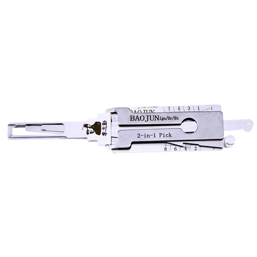 Original Lishi (IGN/DR/BT) 2-in-1 Tool for Baojun 2-in-1 Pick-Decoder Original Lishi