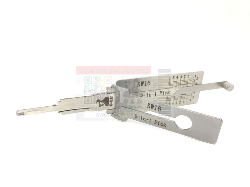 Original Lishi KW16 2-in-1 Tool for Kawasaki Motorcycle 2-in-1 Pick-Decoder Original Lishi