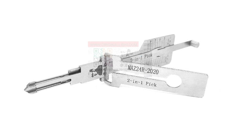 Original Lishi MAZ24R-2020-AG 2-in-1 Tool for Mazda 2-in-1 Pick-Decoder Original Lishi