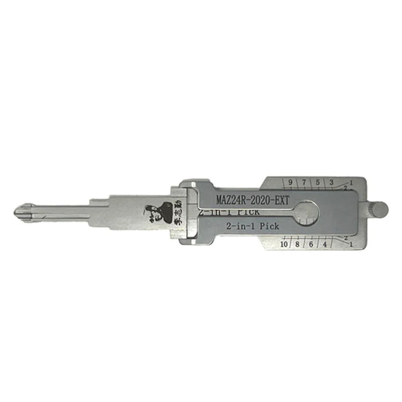 Original Lishi MAZ24R-2020-EXT-CUTOUT 2-in-1 Tool for Mazda 2-in-1 Pick-Decoder Original Lishi