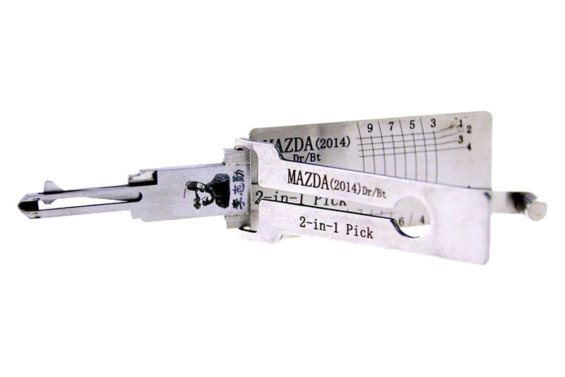 Original Lishi Mazda2014 2-in-1 Tool for Mazda 2-in-1 Pick-Decoder Original Lishi