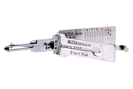 Original Lishi Mazda2014 2-in-1 Tool for Mazda 2-in-1 Pick-Decoder Original Lishi