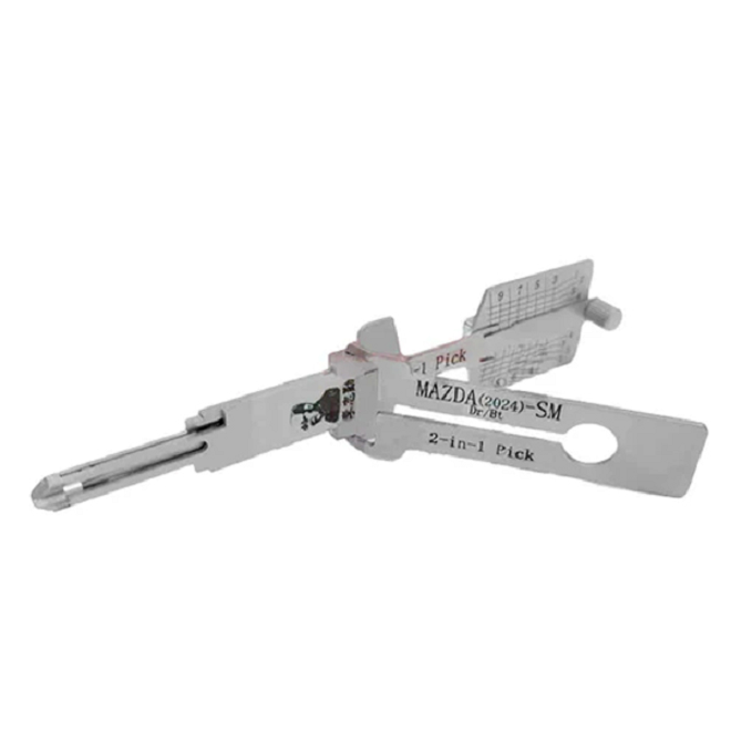 Original Lishi MAZDA2024-SM-CUTOUT 2-in-1 Tool for Mazda 2-in-1 Pick-Decoder Original Lishi