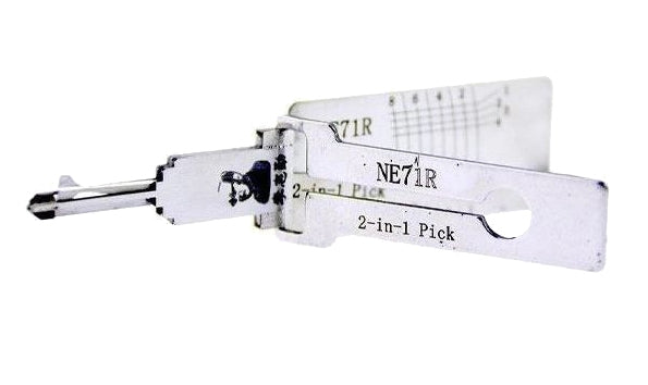 Original Lishi NE71R 2-in-1 Tool for Honda 2-in-1 Pick-Decoder Original Lishi